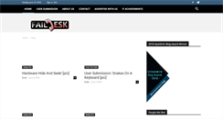 Desktop Screenshot of faildesk.net